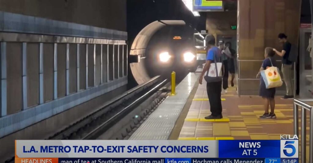 Crime levels rose following the suspension of the L.A. Metro’s Tap-to-Exit system – losangeles365.info